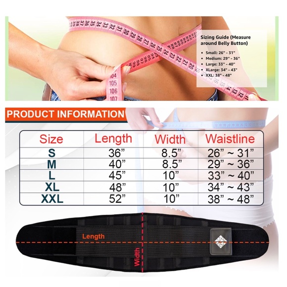 Adjustable Back Brace - Picture 8 of 8